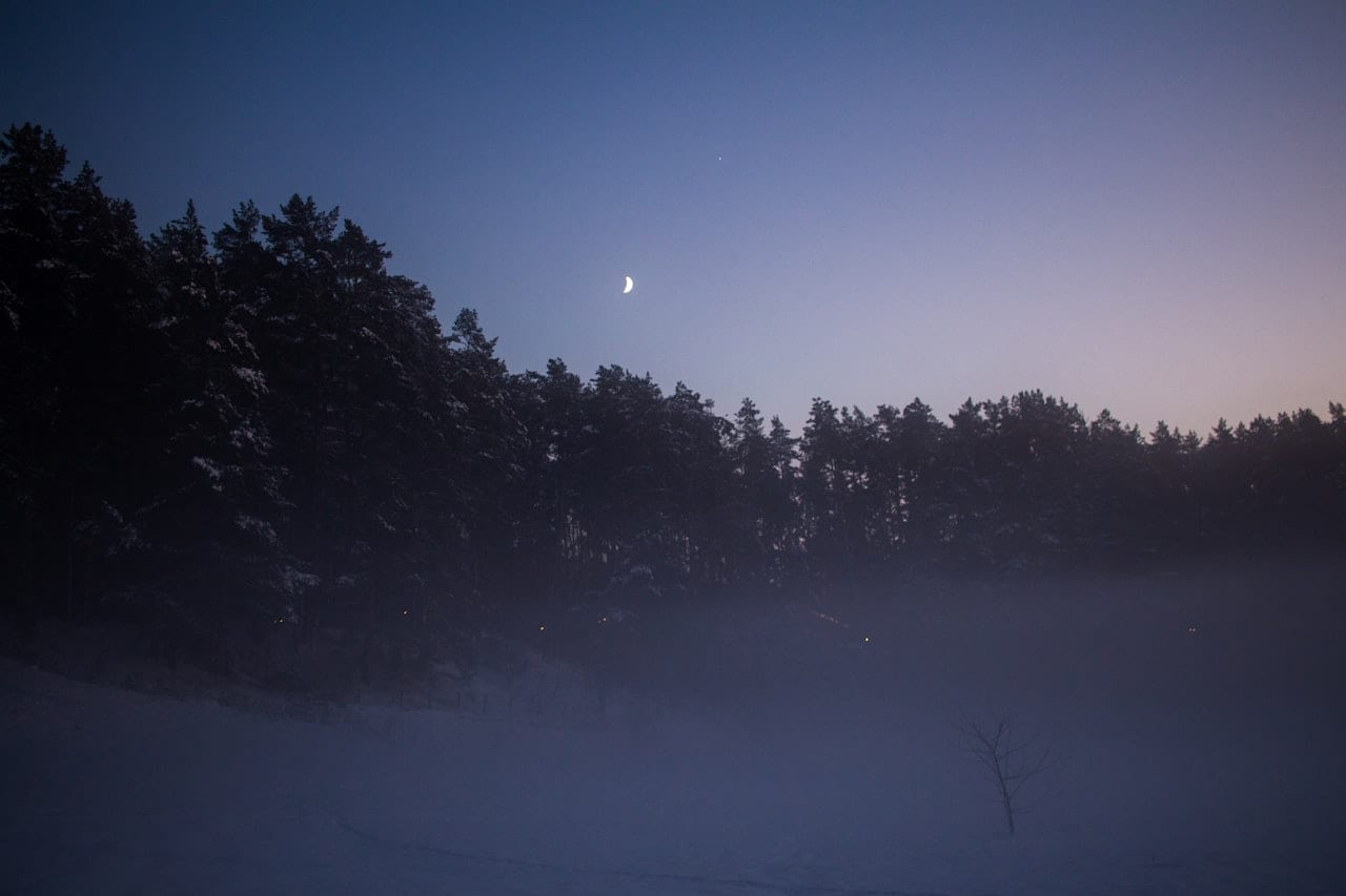 Full-Moon Snowshoe Trek