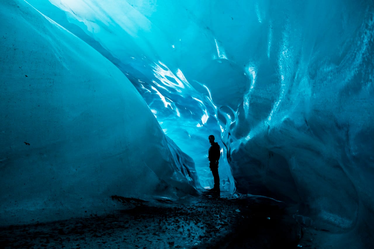 Glacier Ice Cave Expedition